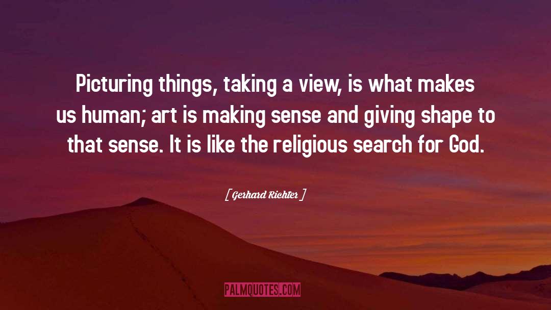 Making Sense quotes by Gerhard Richter