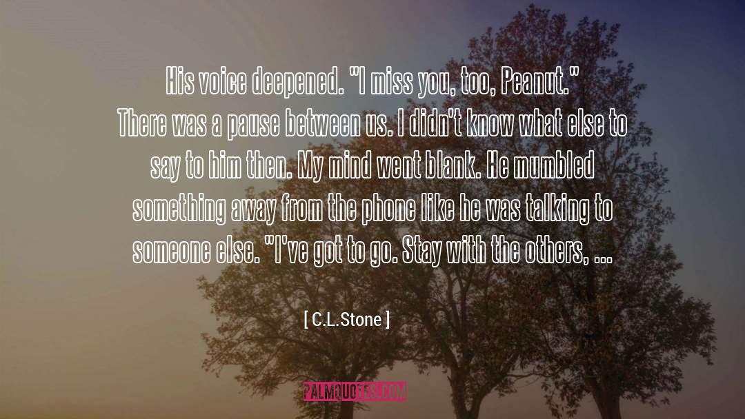 Making Someone Miss You quotes by C.L.Stone