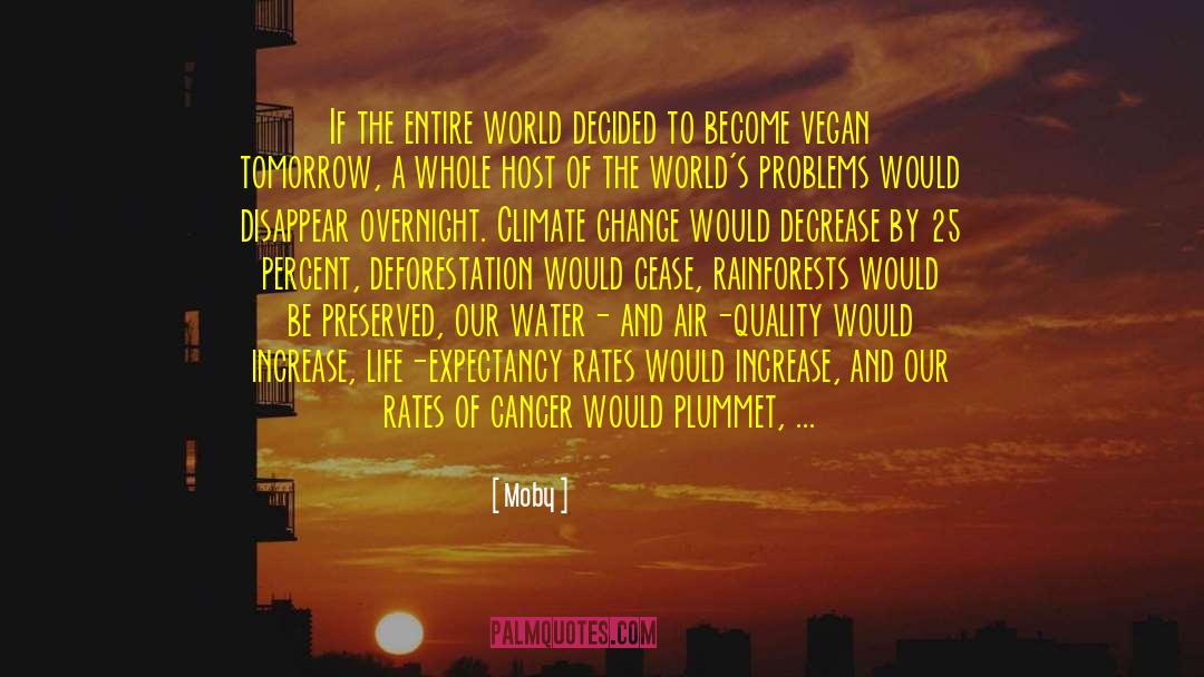 Making The World A Better Place quotes by Moby