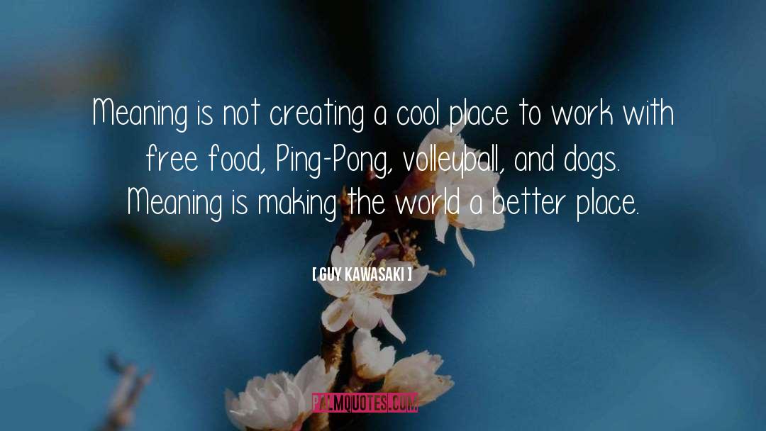 Making The World A Better Place quotes by Guy Kawasaki