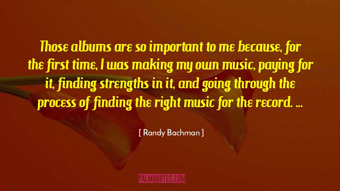 Making Time For Prayer quotes by Randy Bachman