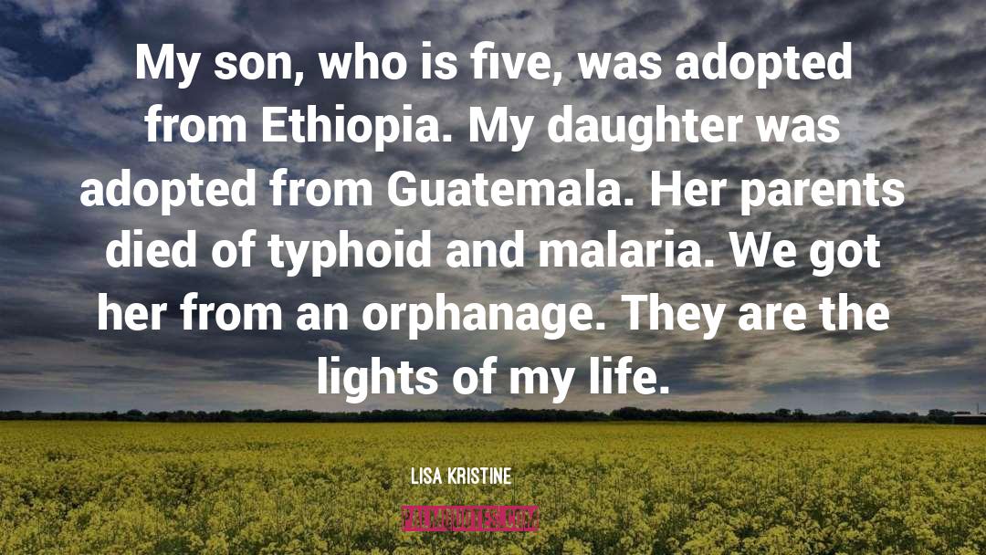 Malaria quotes by Lisa Kristine