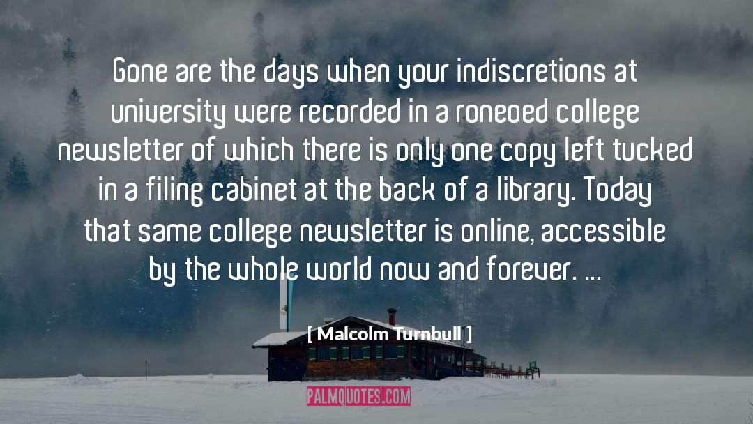 Malcolm X Library Quote quotes by Malcolm Turnbull