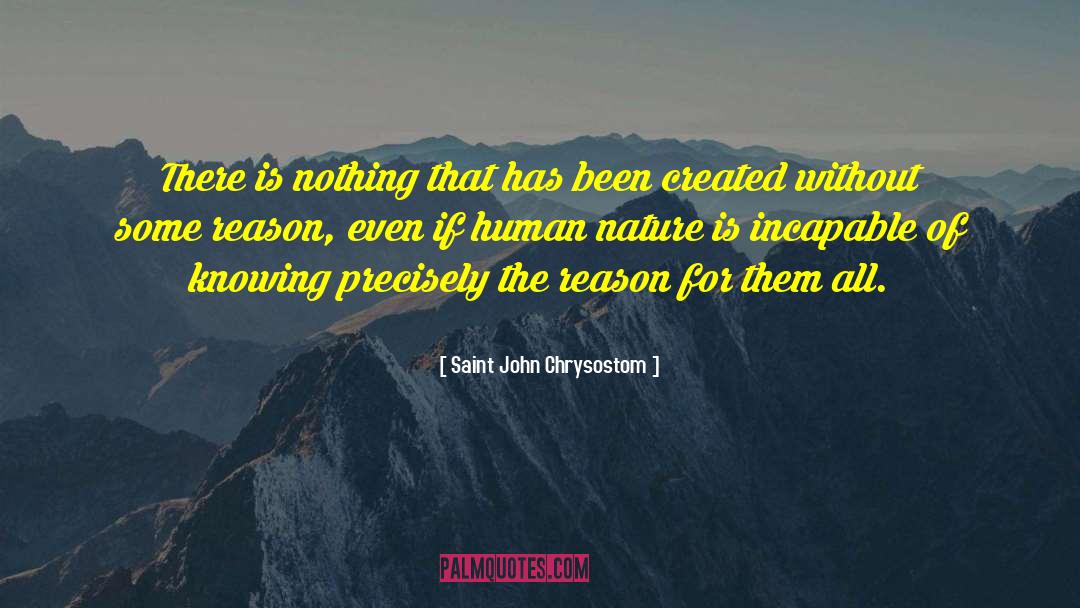 Malcom Saint quotes by Saint John Chrysostom