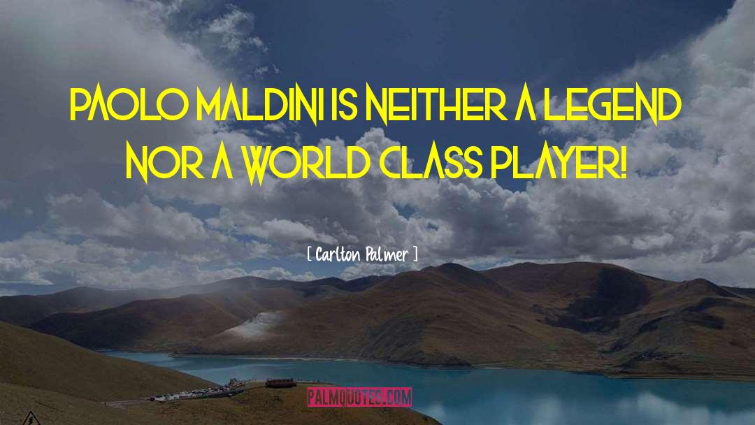 Maldini quotes by Carlton Palmer