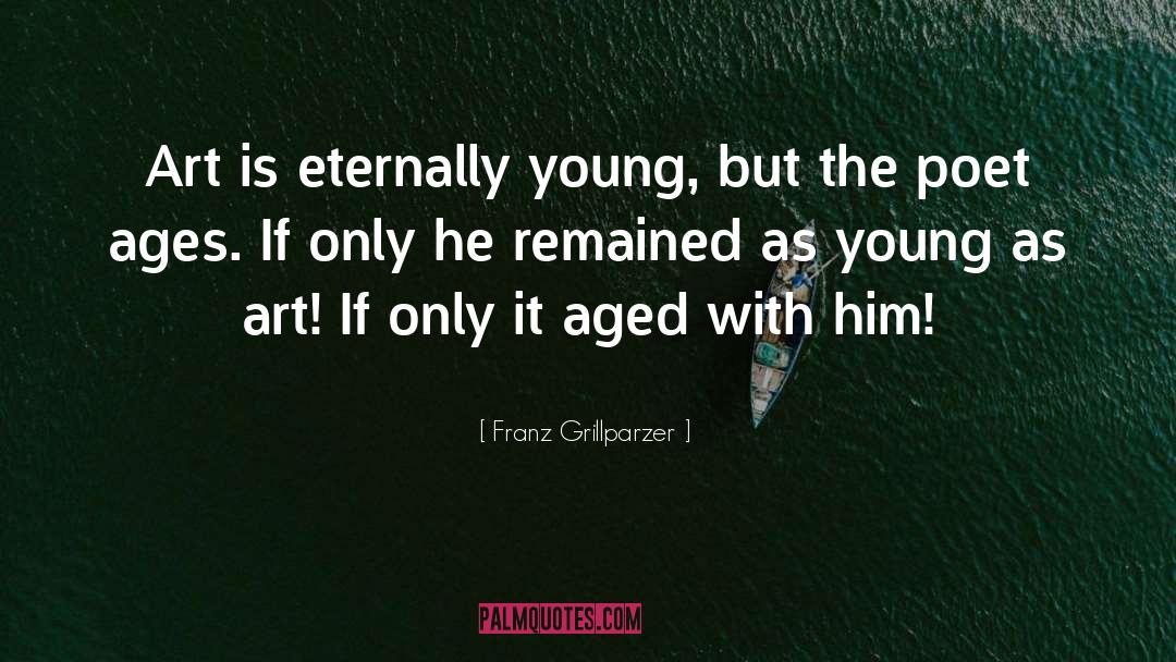 Male Aging quotes by Franz Grillparzer
