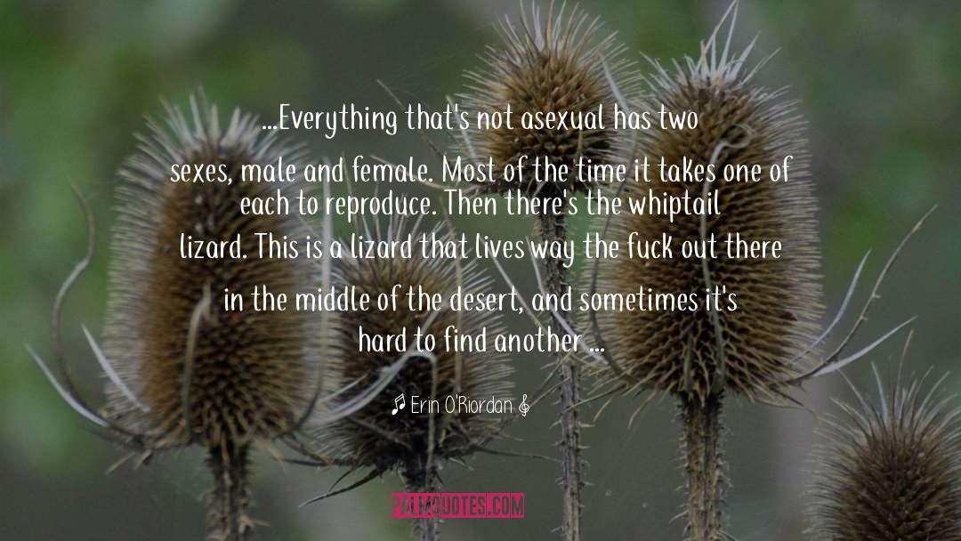 Male And Female quotes by Erin O'Riordan