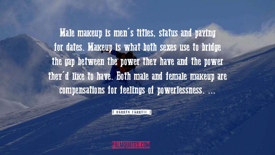 Male And Female quotes by Warren Farrell