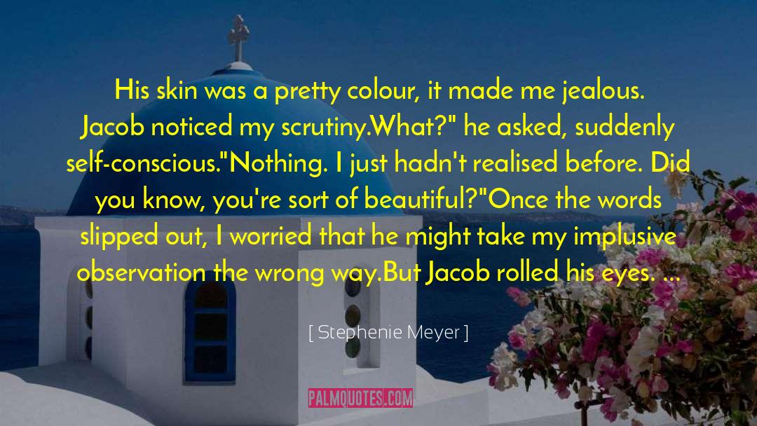 Male Beauty quotes by Stephenie Meyer