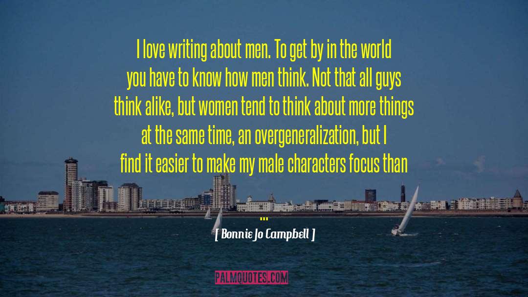 Male Characters quotes by Bonnie Jo Campbell