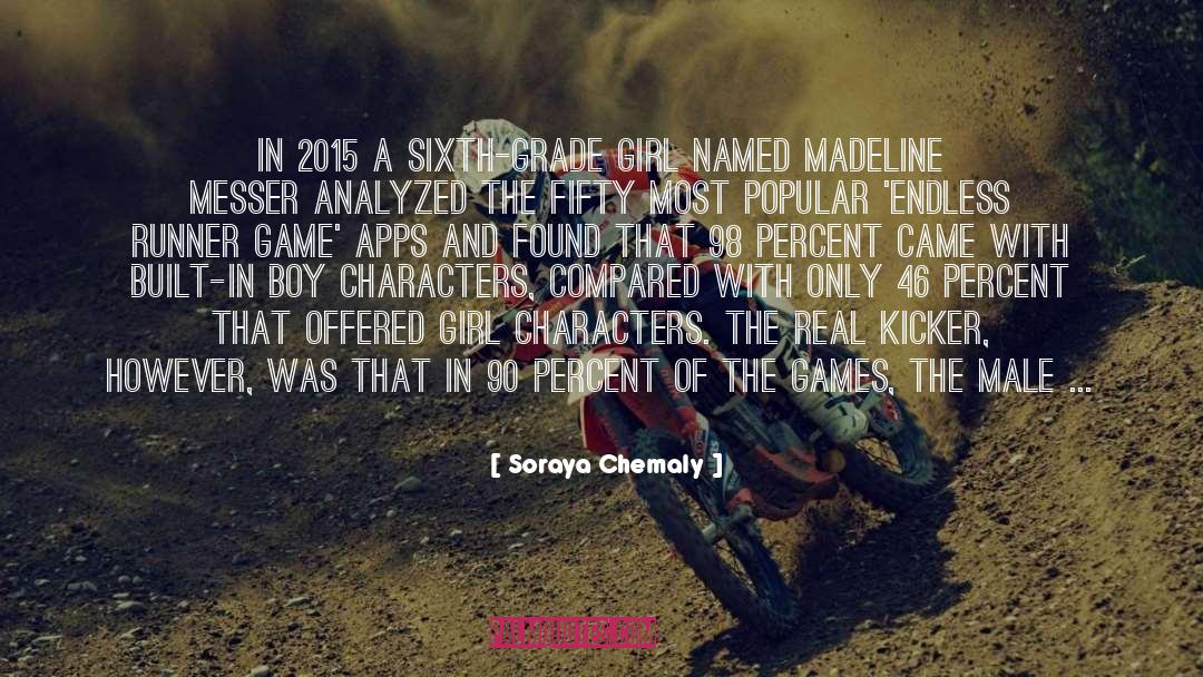 Male Characters quotes by Soraya Chemaly