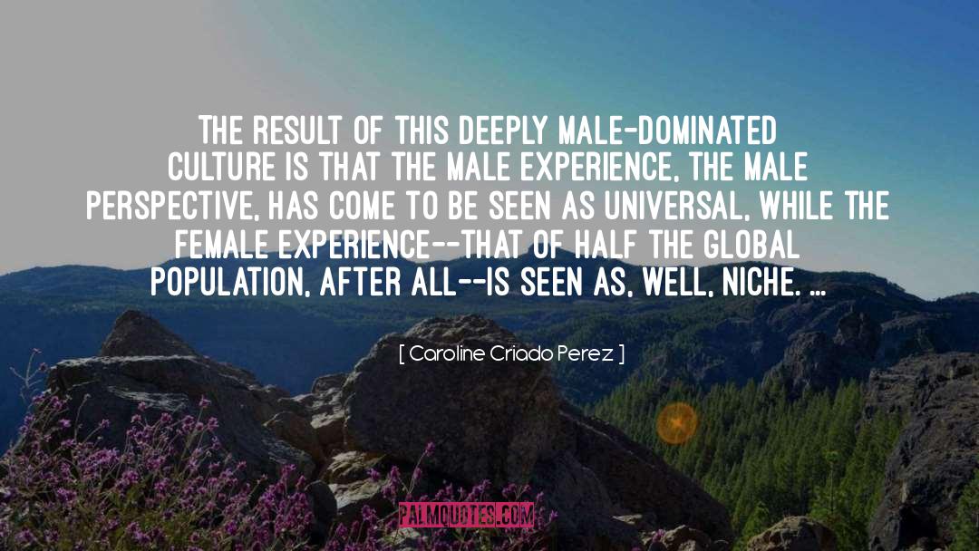 Male Dominated quotes by Caroline Criado Perez