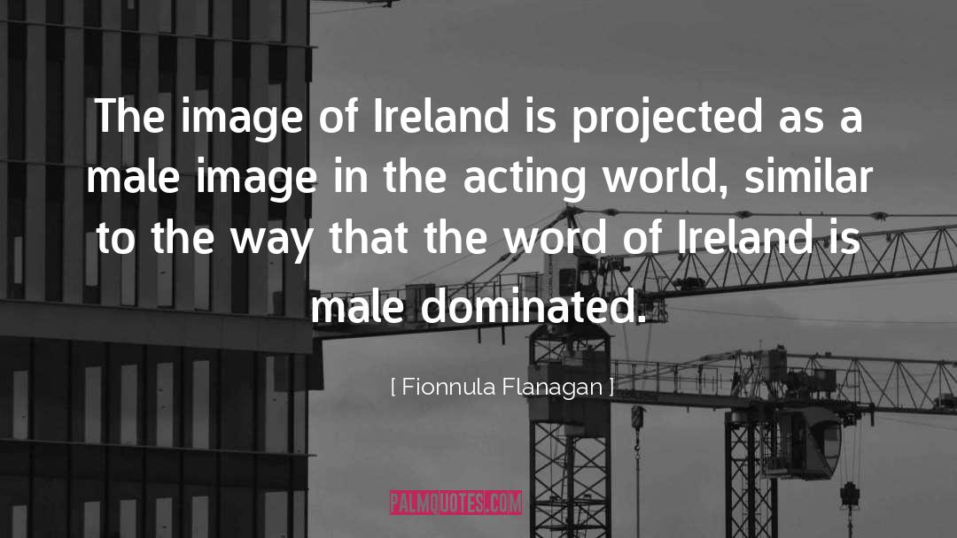 Male Dominated quotes by Fionnula Flanagan