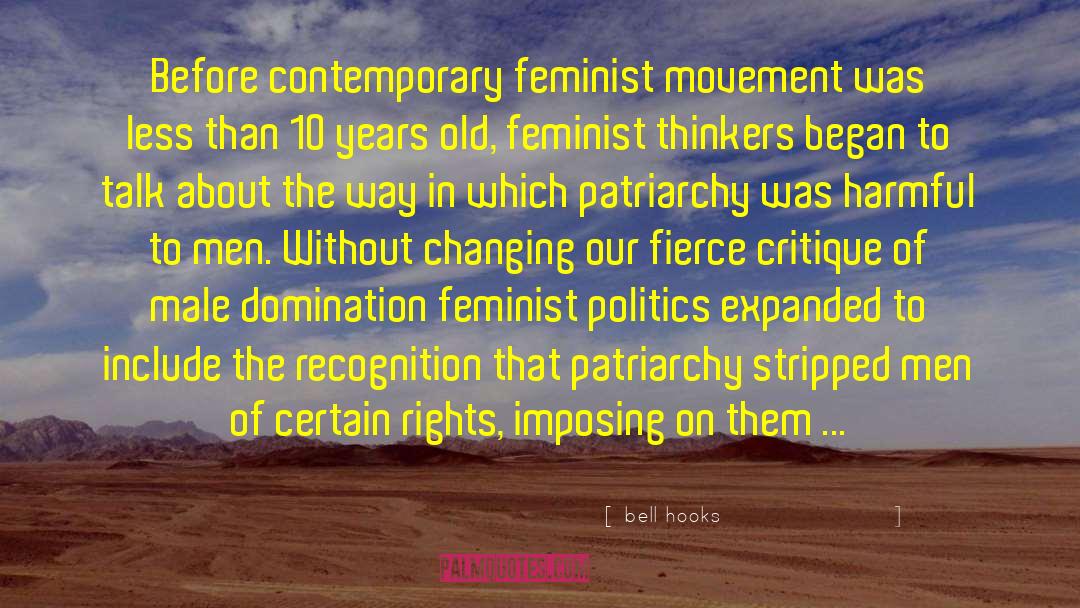 Male Domination quotes by Bell Hooks