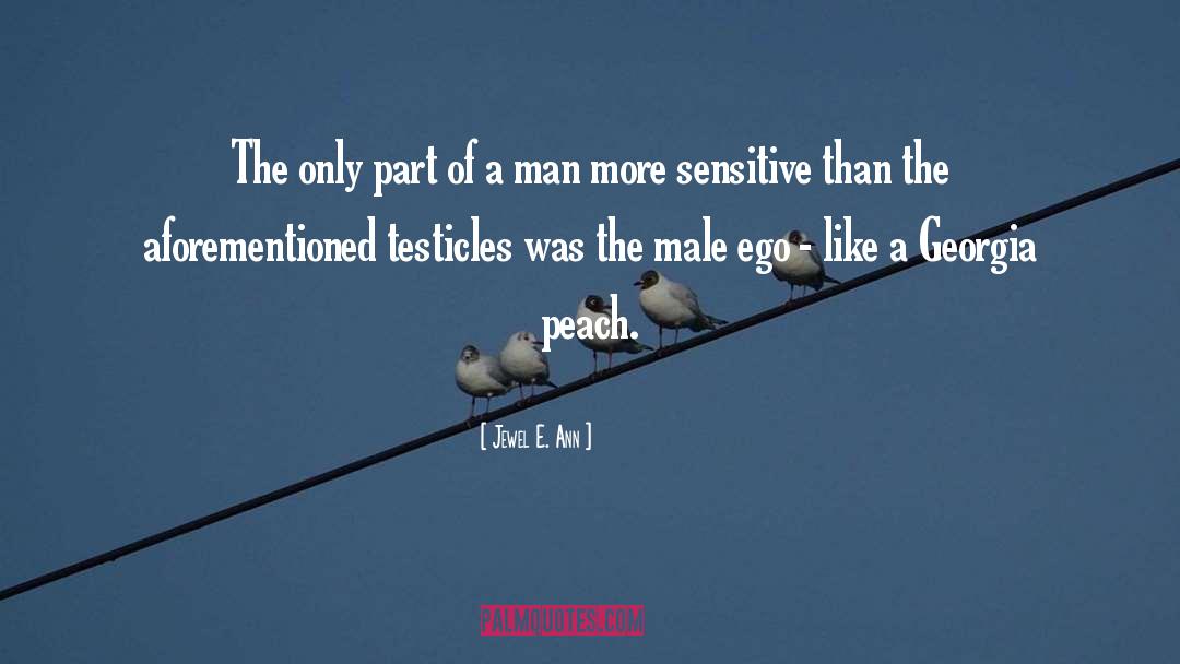 Male Ego quotes by Jewel E. Ann