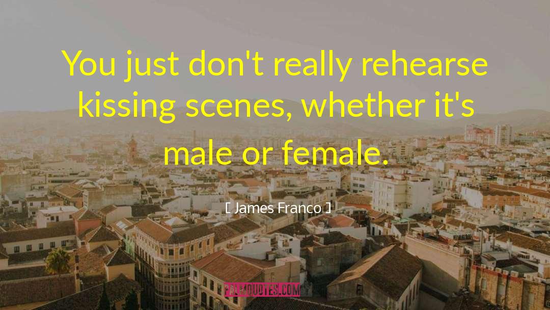 Male Ego quotes by James Franco