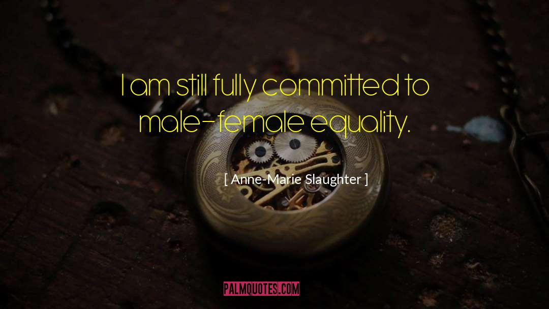 Male Female quotes by Anne-Marie Slaughter