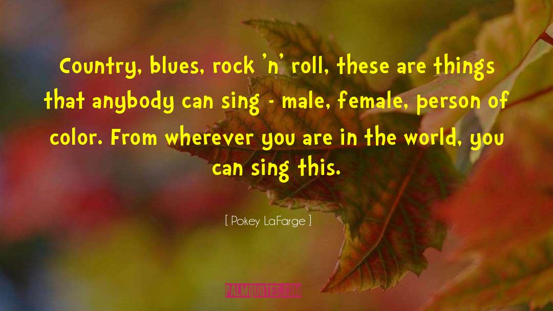 Male Female quotes by Pokey LaFarge
