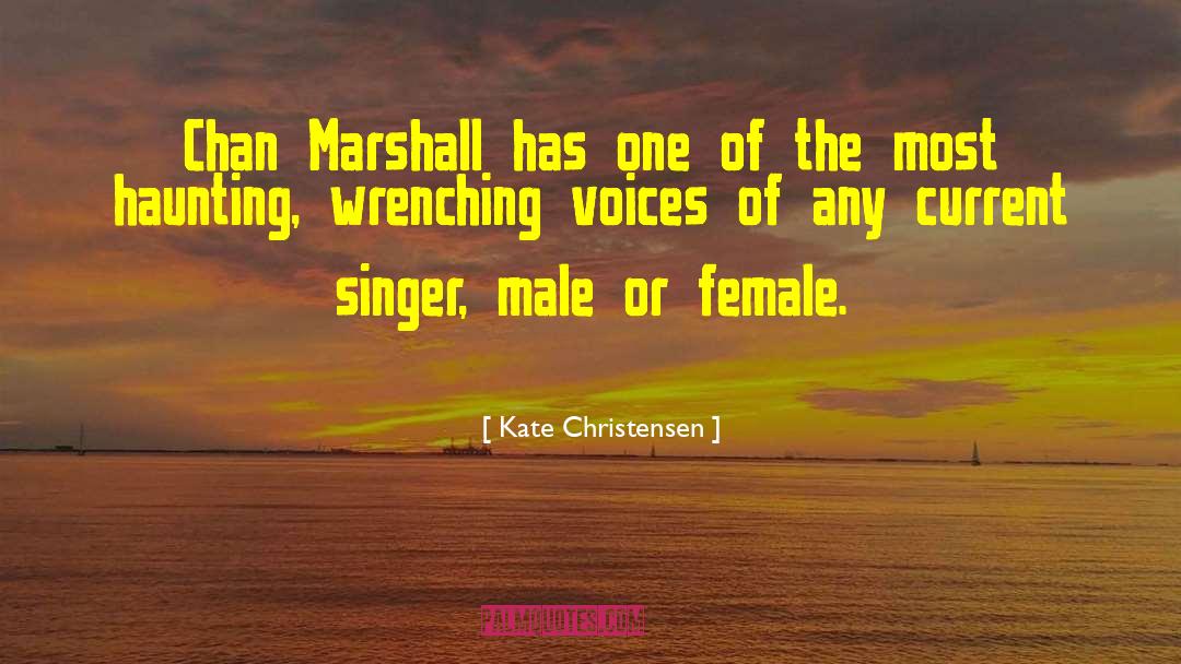 Male Female Relations quotes by Kate Christensen