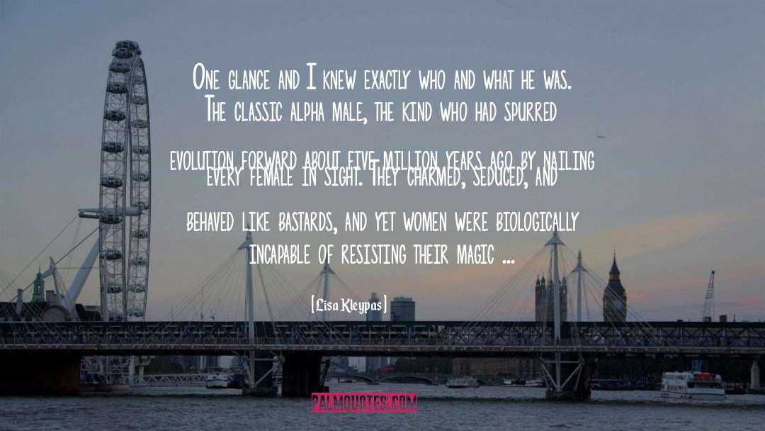 Male Female Relationships quotes by Lisa Kleypas