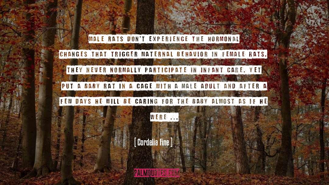 Male Female Relationships quotes by Cordelia Fine