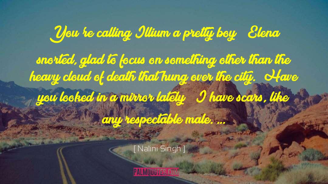 Male Fragility quotes by Nalini Singh