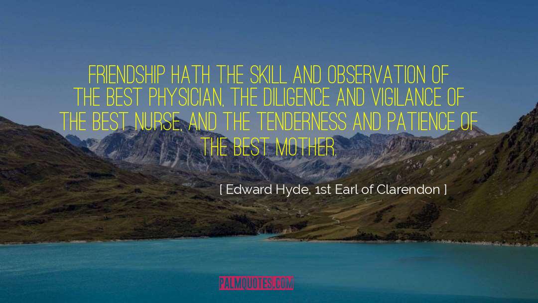 Male Friendship quotes by Edward Hyde, 1st Earl Of Clarendon