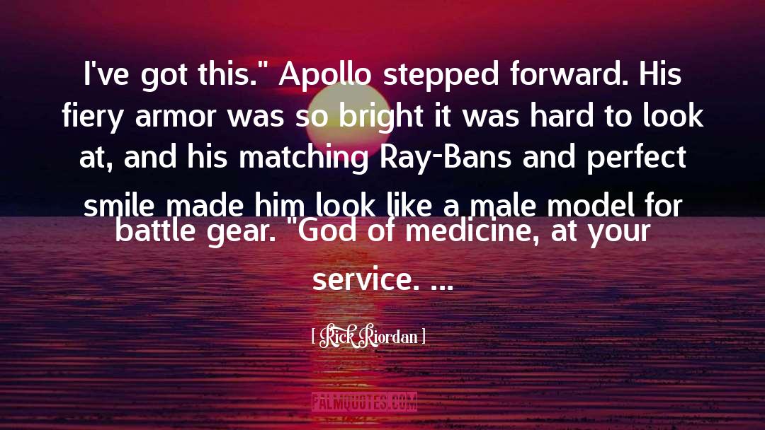 Male Friendship quotes by Rick Riordan