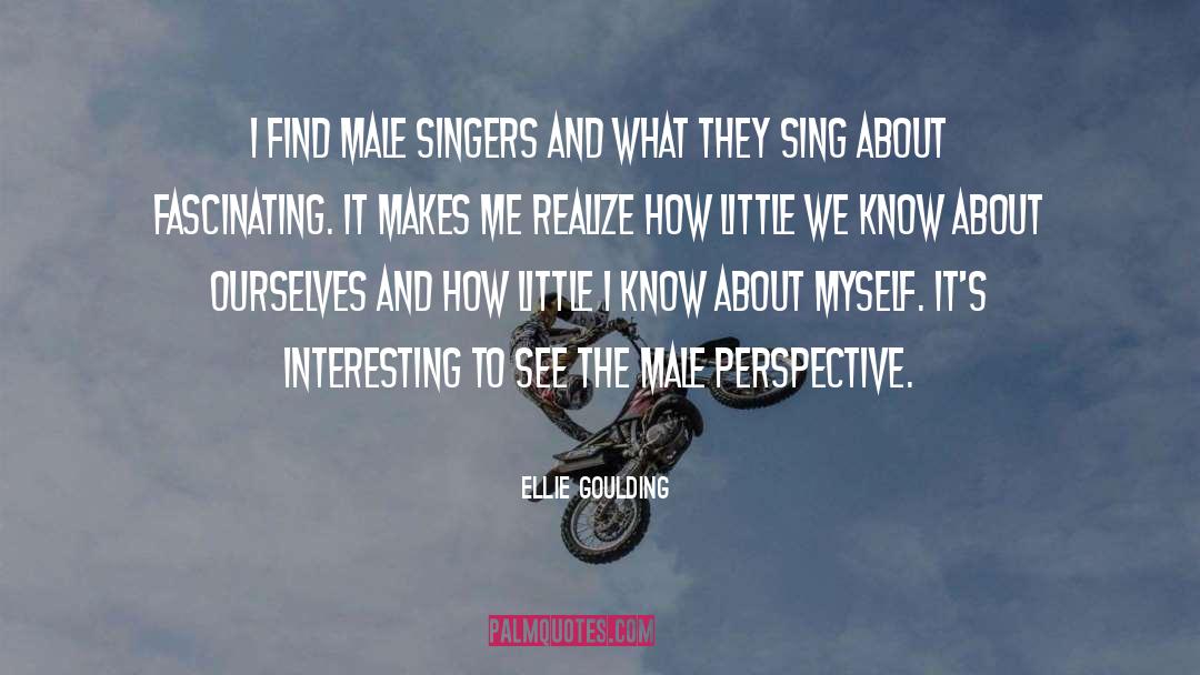 Male Perspective quotes by Ellie Goulding