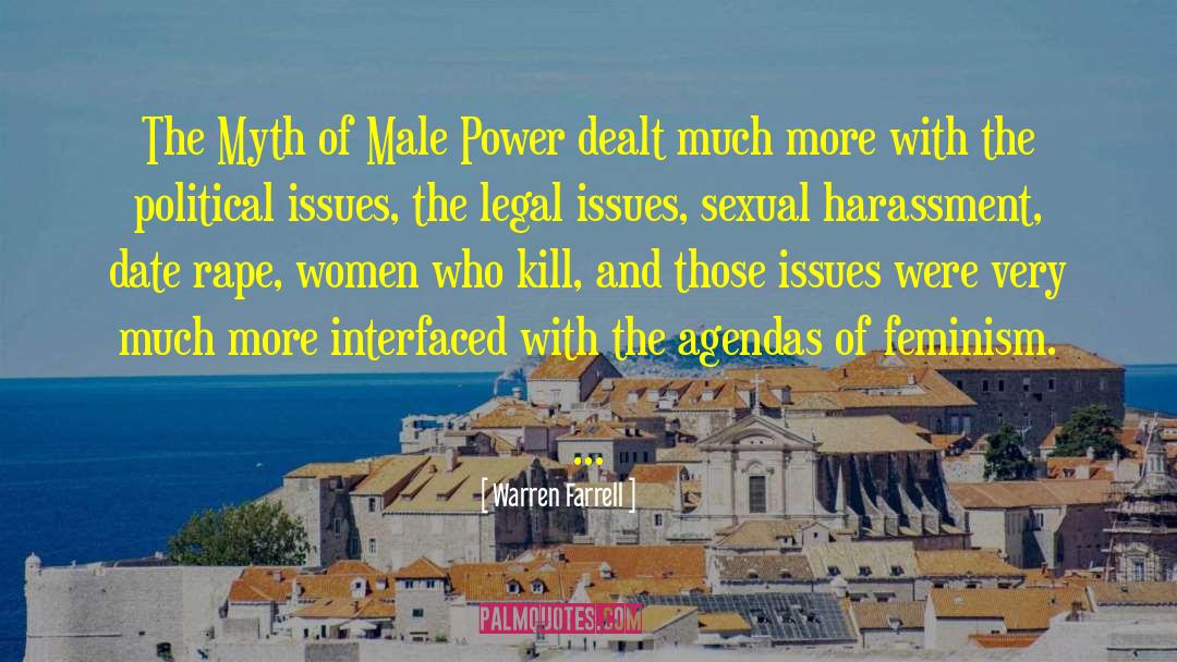 Male Power quotes by Warren Farrell