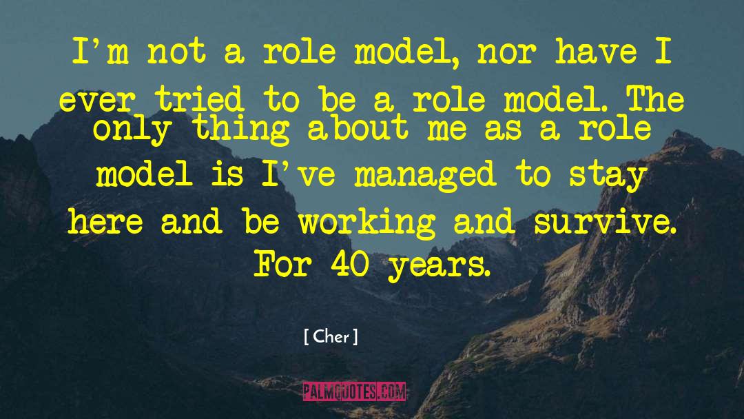 Male Role Models quotes by Cher