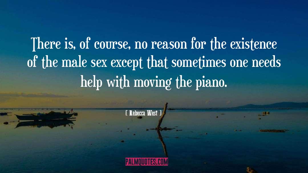 Male Sex Drive quotes by Rebecca West