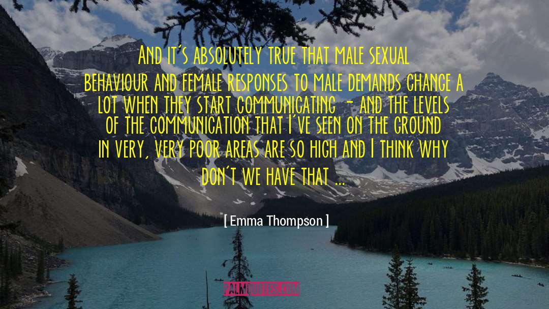 Male Sexuality quotes by Emma Thompson