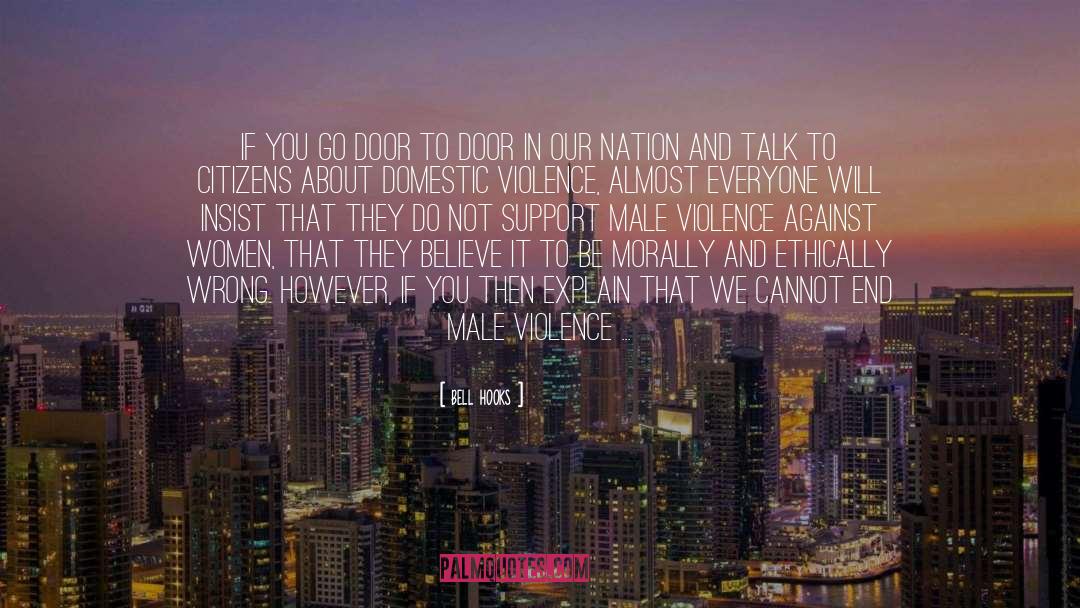 Male Violence quotes by Bell Hooks