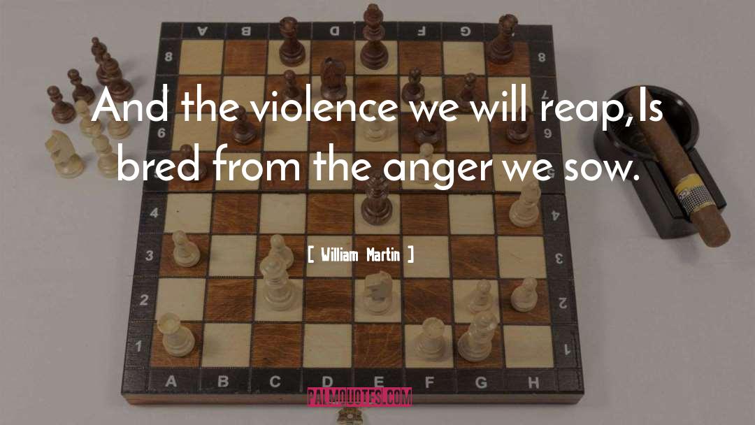 Male Violence quotes by William Martin