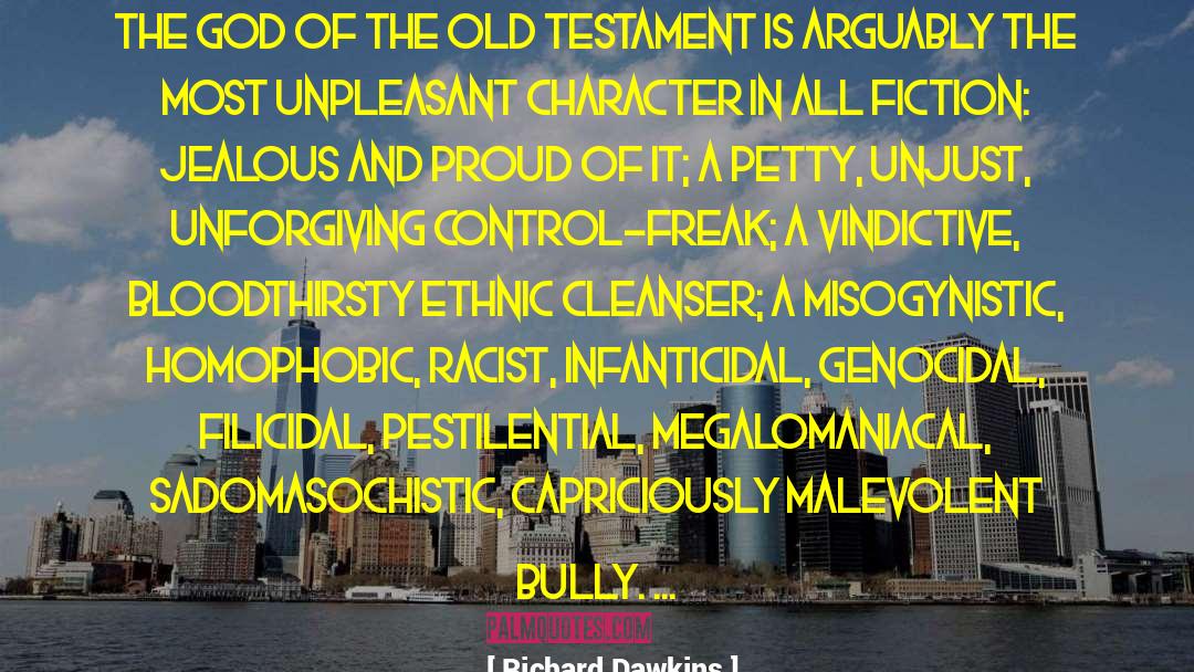 Malevolent quotes by Richard Dawkins