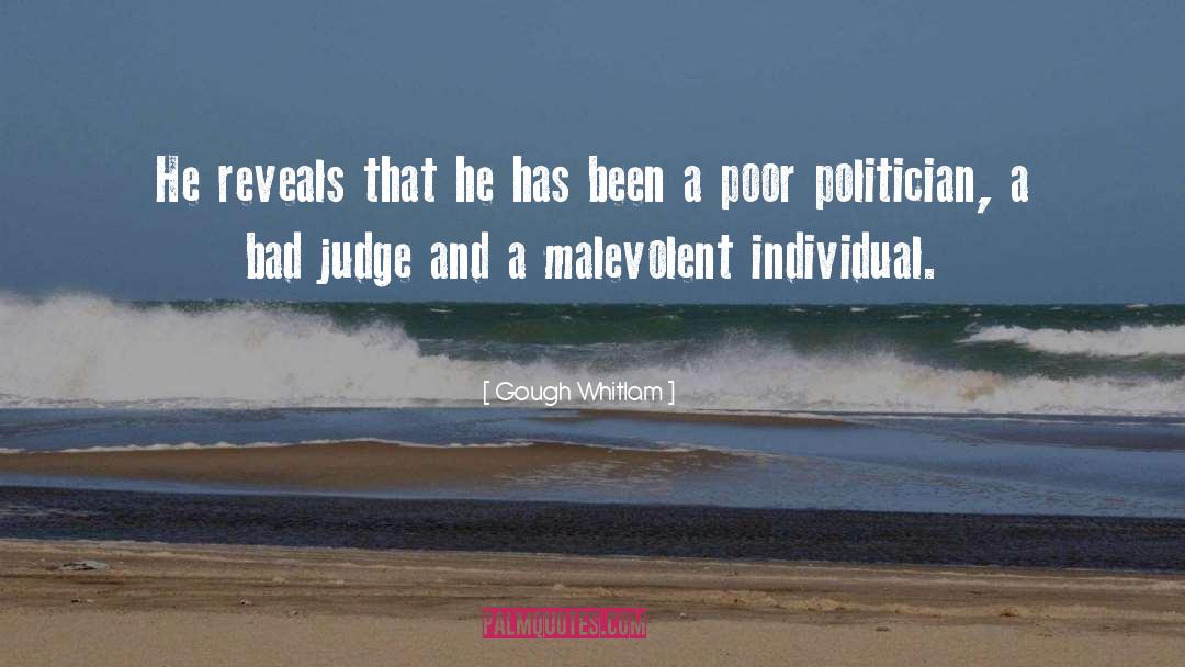 Malevolent quotes by Gough Whitlam