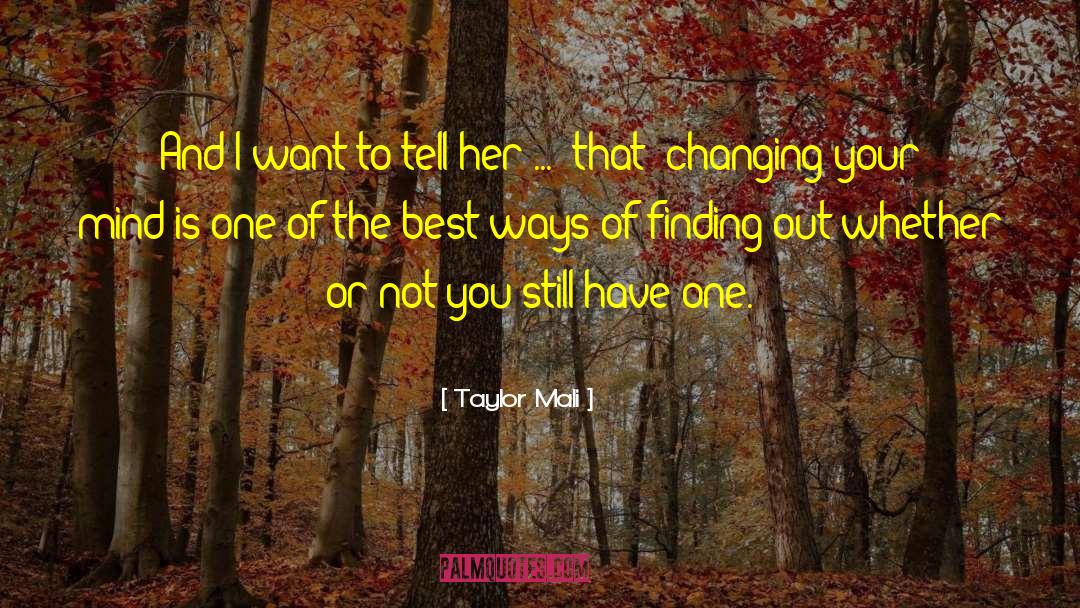 Mali quotes by Taylor Mali