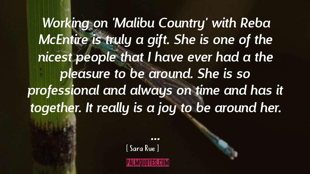 Malibu quotes by Sara Rue