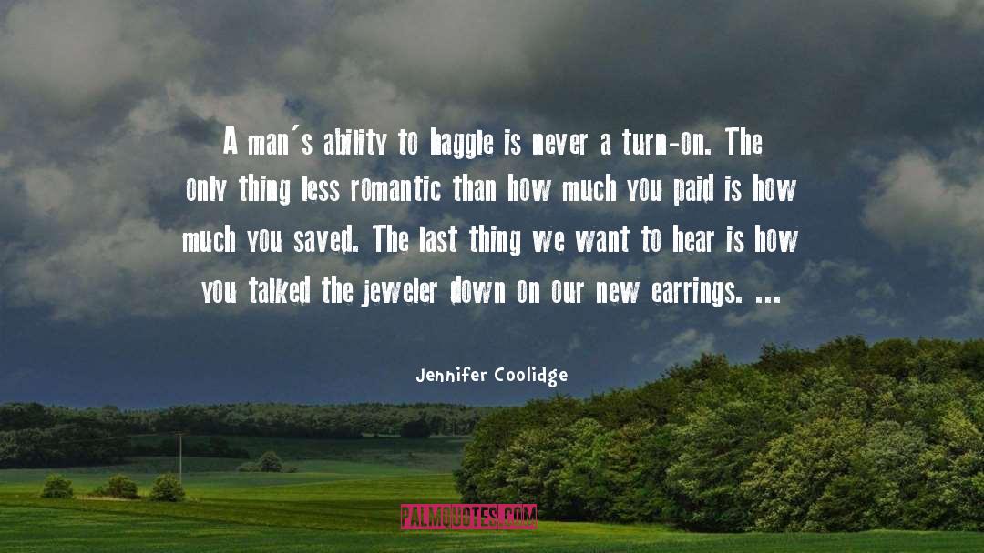 Mallarino Earrings quotes by Jennifer Coolidge
