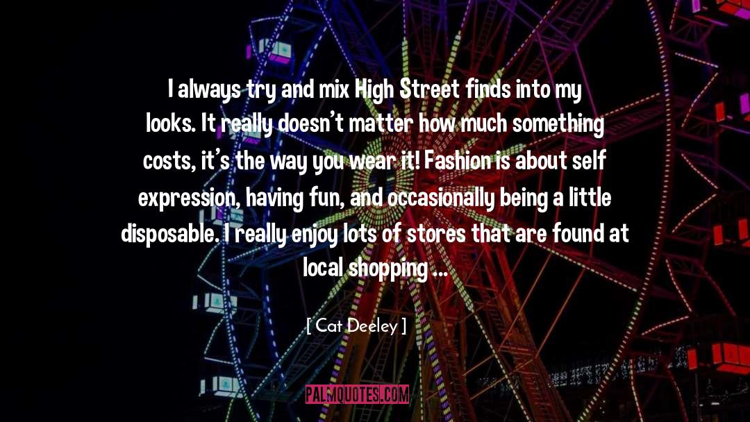 Malls quotes by Cat Deeley