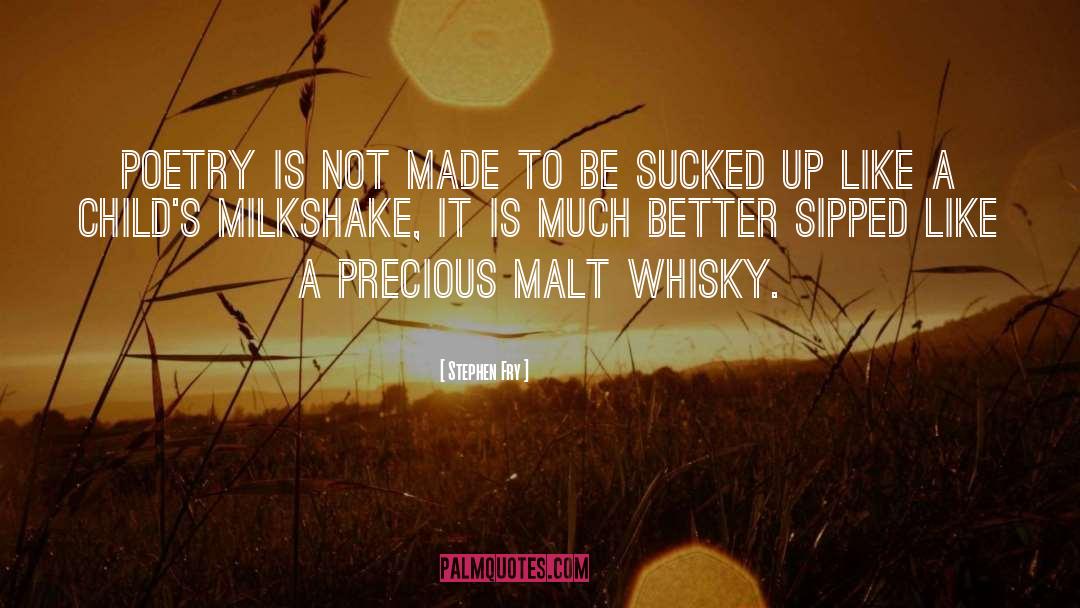 Malt quotes by Stephen Fry