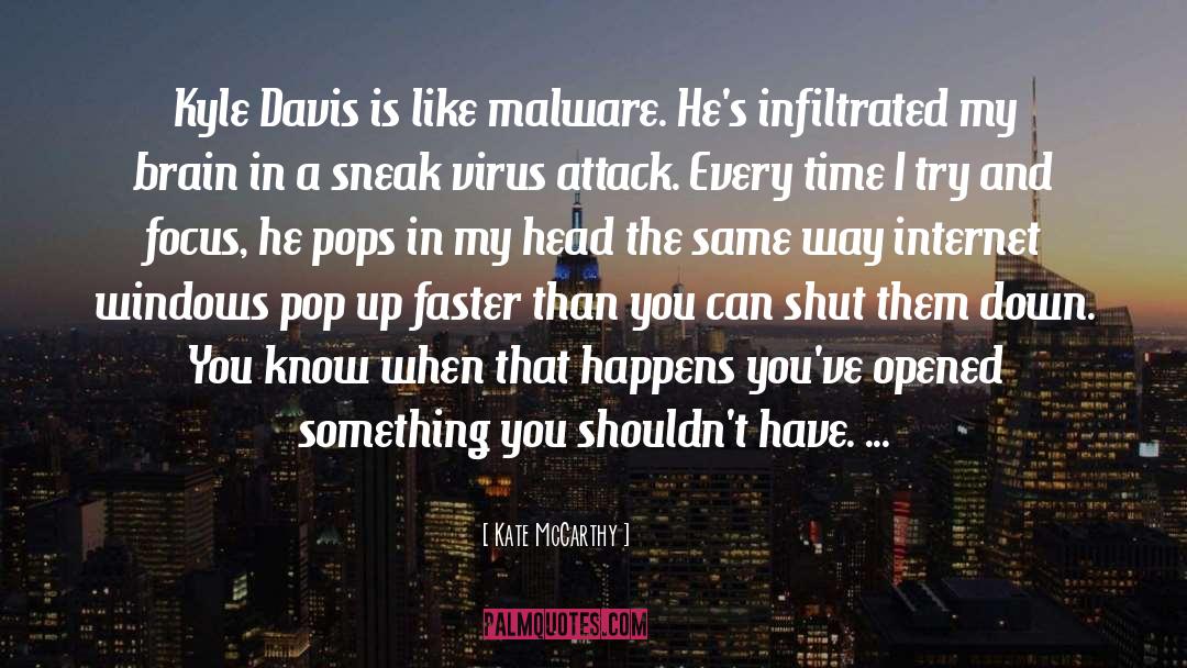 Malware quotes by Kate McCarthy