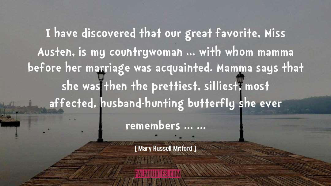 Mamma Mia Film quotes by Mary Russell Mitford