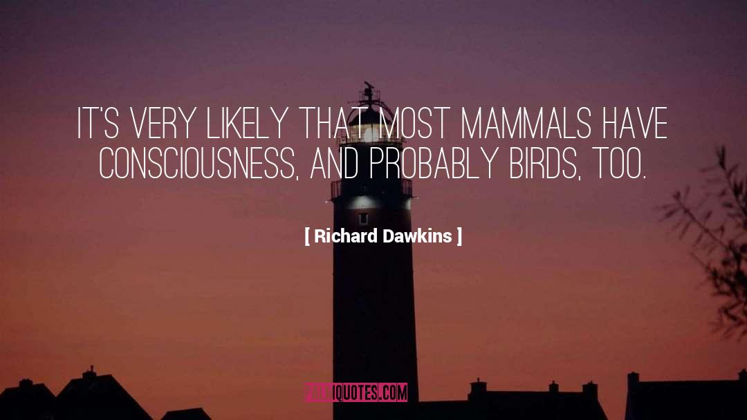 Mammals quotes by Richard Dawkins
