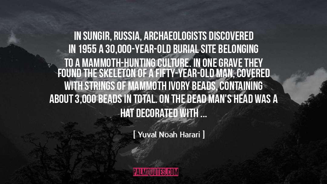 Mammoth quotes by Yuval Noah Harari