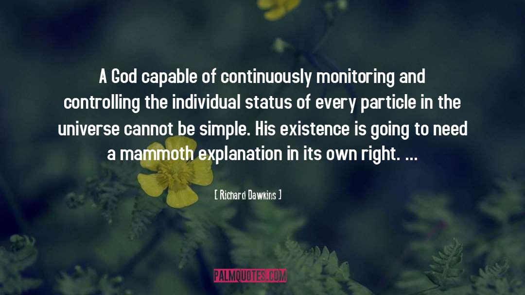 Mammoth quotes by Richard Dawkins