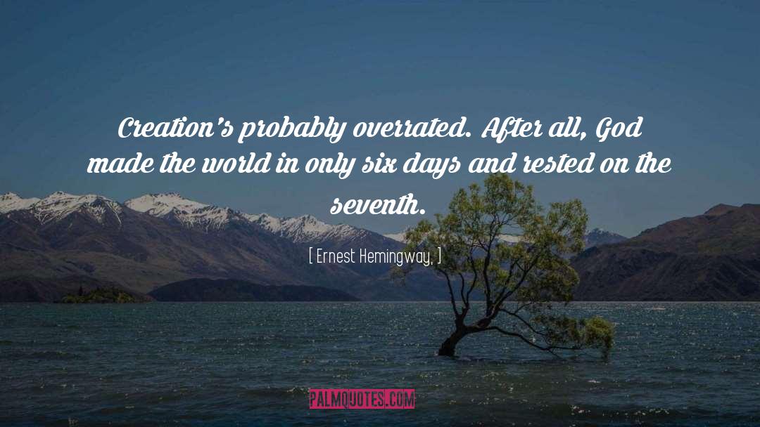 Mamp Creations quotes by Ernest Hemingway,