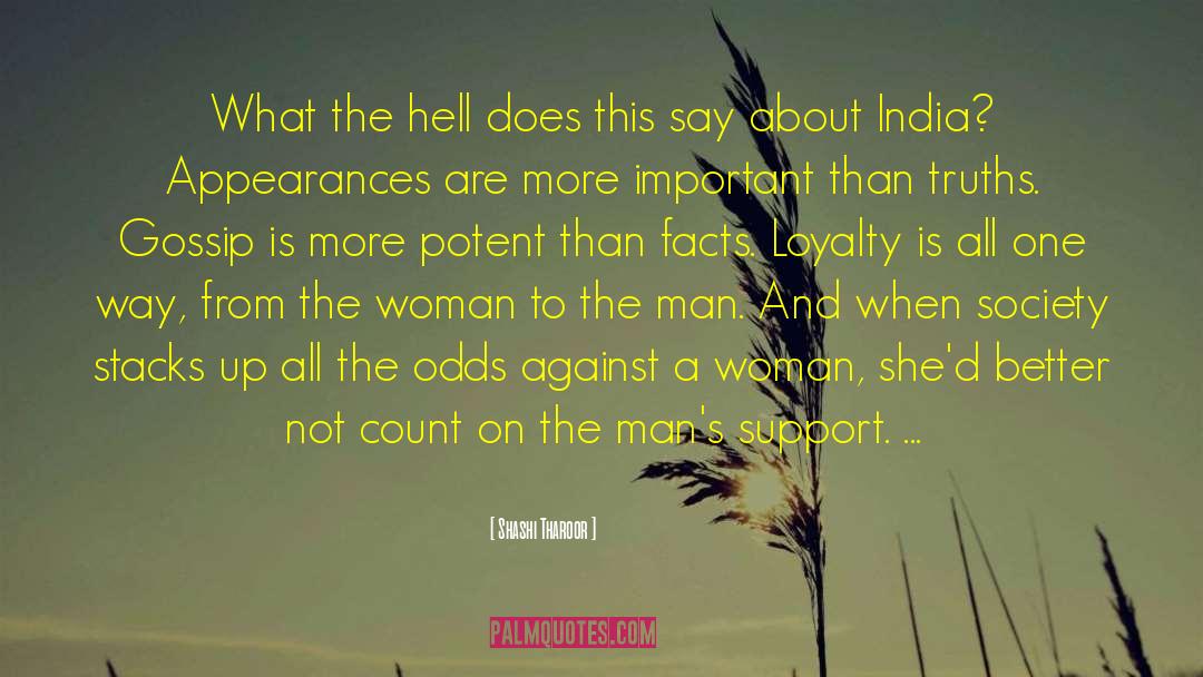 Man Against Nature quotes by Shashi Tharoor