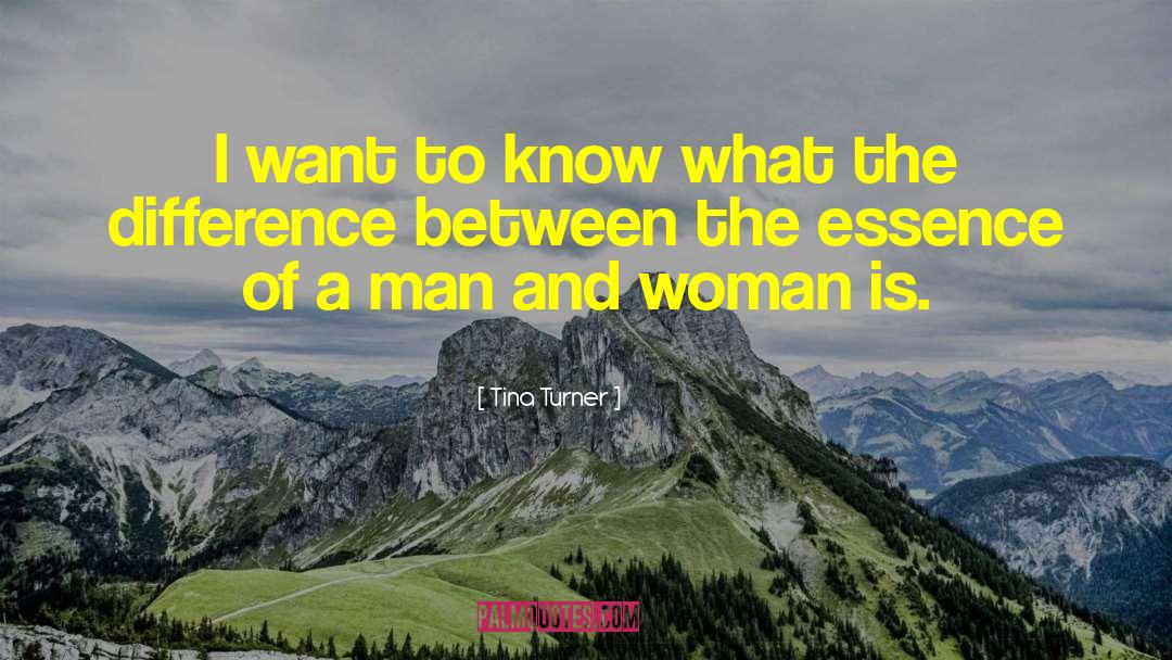 Man And Woman Friendship quotes by Tina Turner